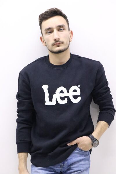 Lee L80XTJ01 Erkek Siyah Sweatshirt
