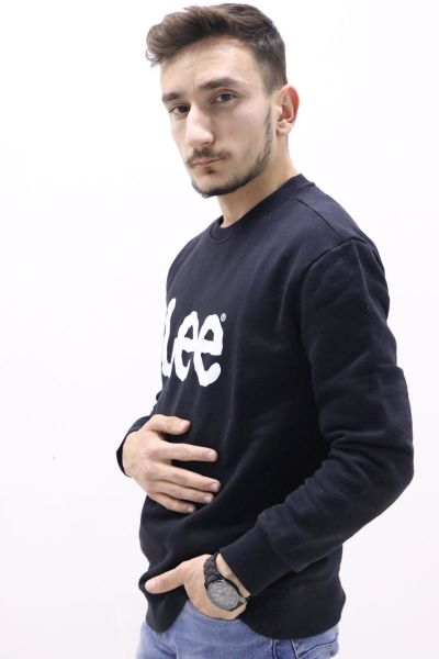 Lee L80XTJ01 Erkek Siyah Sweatshirt