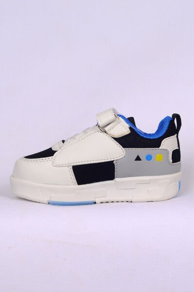 Walkway Legos Siyah-Beyaz Bebek Işıklı Sneaker