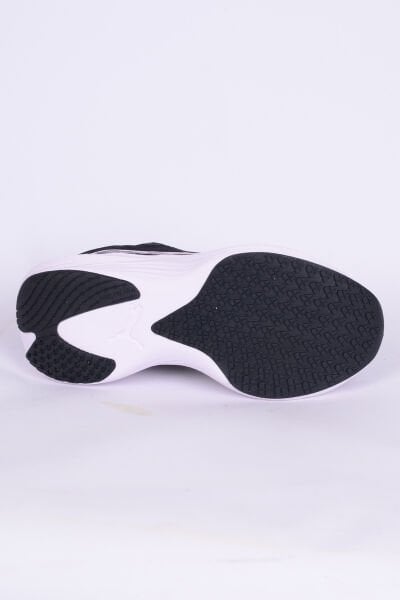 Puma 378776-13 Scend Pro Fileli Yüksek Taban Rahat Ortopedik Taban Esnek Hafif Siyah-Beyaz Günlük Unisex Spor Ayakkabı
