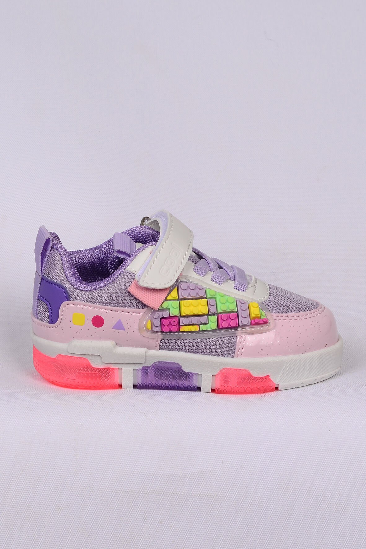 Walkway Legos Mor Bebek Işıklı Sneaker
