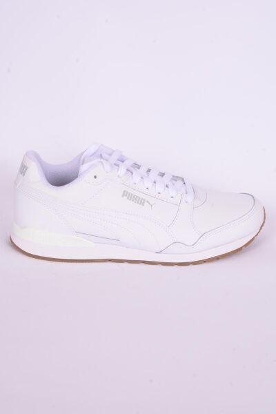 Puma 384855-05 St Runner V3 L Erkek Beyaz-Beyaz Spor Ayakkabı