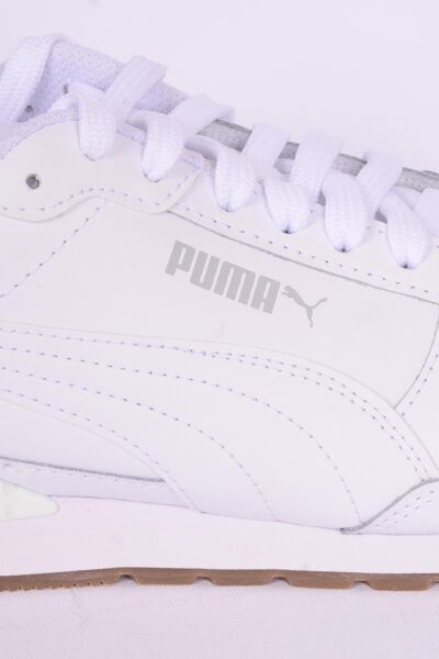 Puma 384855-05 St Runner V3 L Erkek Beyaz-Beyaz Spor Ayakkabı