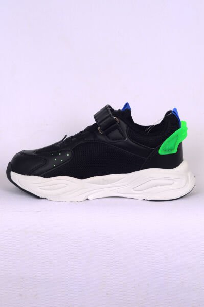 Walkway Toti F Siyah Rahat Hafif Sneaker Çocuk Ayakkabı