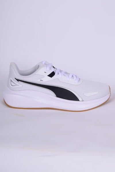 Puma 379437-11 Skyrocket Lite Fileli Rahat Ortopedik Taban Esnek Hafif Beyaz-Siyah Günlük Unisex Spor Ayakkabı