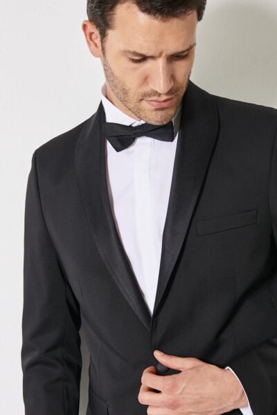 Altınyıldız 4A3222200004 6N Siyah Yeleksiz Erkek Smokin Takım