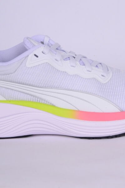 Puma 310000-02 Beyaz Scend Pro Ultra Wn Fileli Ortopedik Taban Bağcıklı Hafif Yüksek Taban Esnek Rahat Beyaz Kadın Günlük Spor Ayakkabı