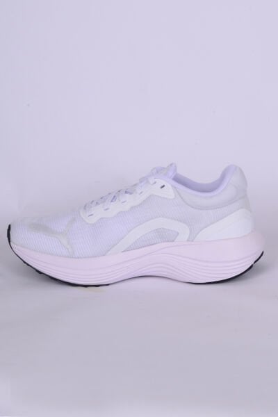 Puma 310000-02 Beyaz Scend Pro Ultra Wn Fileli Ortopedik Taban Bağcıklı Hafif Yüksek Taban Esnek Rahat Beyaz Kadın Günlük Spor Ayakkabı