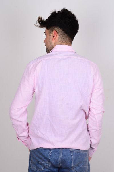 Wrangler W231039611 Pembe Uzun Kollu Erkek Gömlek