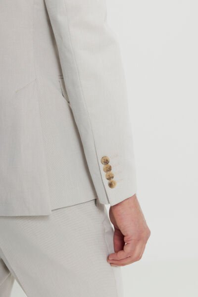 Altınyıldız ACE030252248 Bej Erkek Slim Fit Takım Elbise