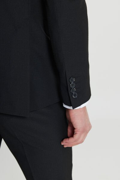 Altınyıldız ACE030252249 Siyah Erkek Slim Fit Takım Elbise