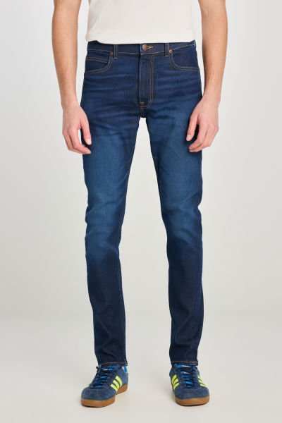 Lee L71900037381 Mavi Erkek Luke Slim Fit Dar Kesim Pamuklu Esnek Jean Denim Pantolon