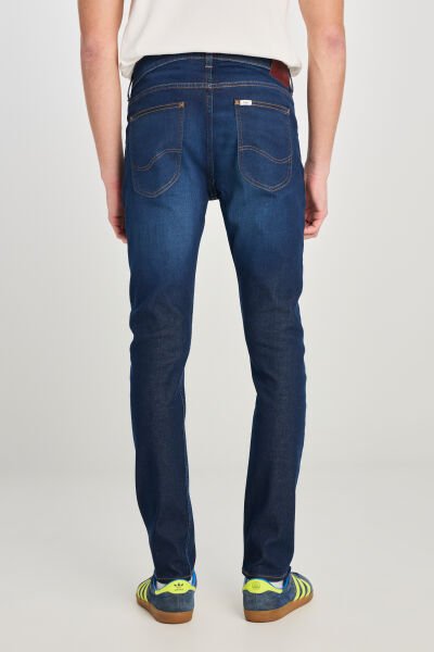 Lee L71900037381 Mavi Erkek Luke Slim Fit Dar Kesim Pamuklu Esnek Jean Denim Pantolon