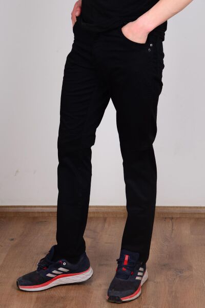 Wrangler W12SEA001 Texas Slim Siyah Erkek Kot Pantolon