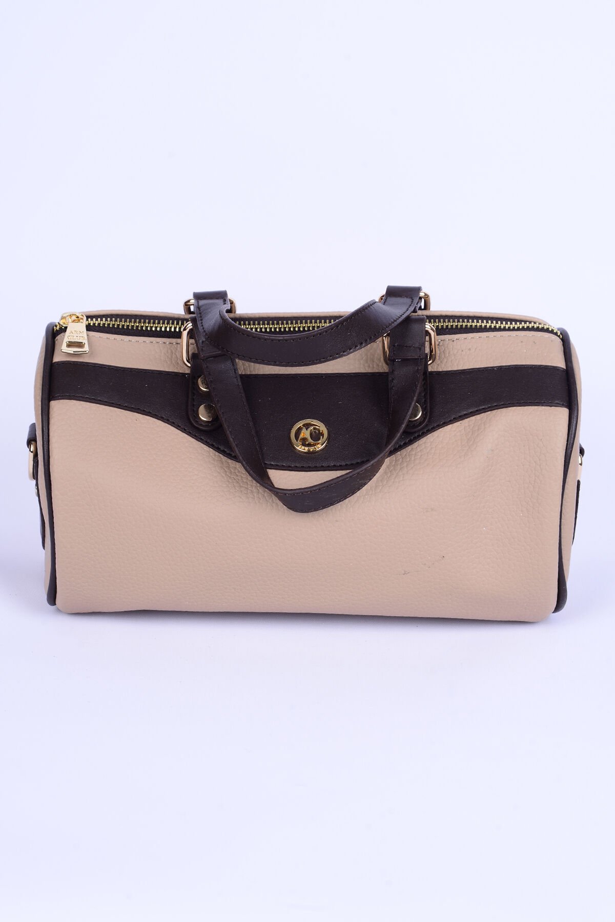 Armine Club 23AC003 Vizon Kadın Detaylı Deri Çanta