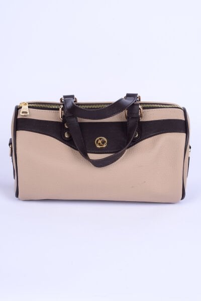 Armine Club 23AC003 Vizon Kadın Detaylı Deri Çanta