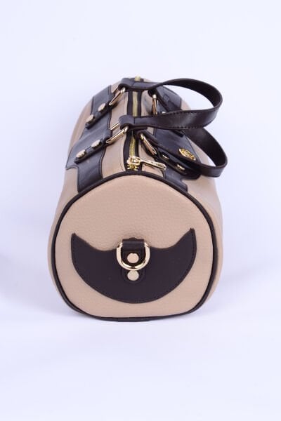 Armine Club 23AC003 Vizon Kadın Detaylı Deri Çanta