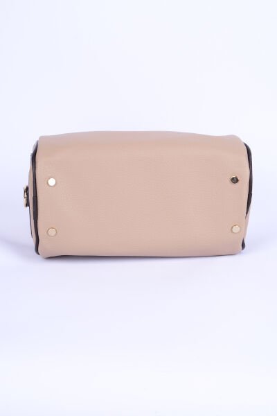 Armine Club 23AC003 Vizon Kadın Detaylı Deri Çanta