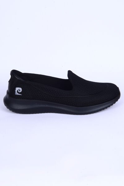 Pierre Cardin 30168 Sneaker Esnek Bağcıksız Ortopedik Taban Siyah Günlük Kadın Spor Ayakkabı