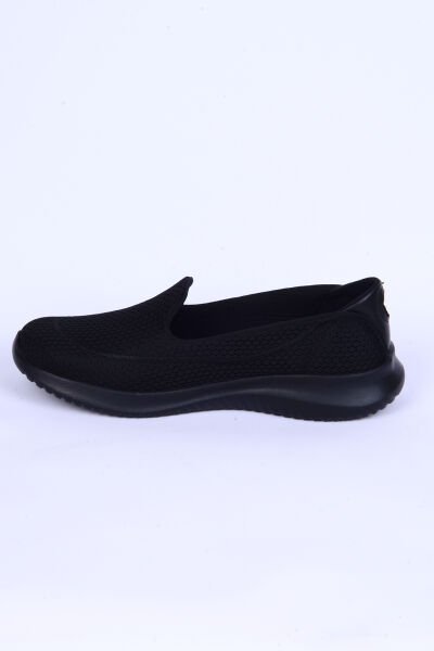 Pierre Cardin 30168 Sneaker Esnek Bağcıksız Ortopedik Taban Siyah Günlük Kadın Spor Ayakkabı
