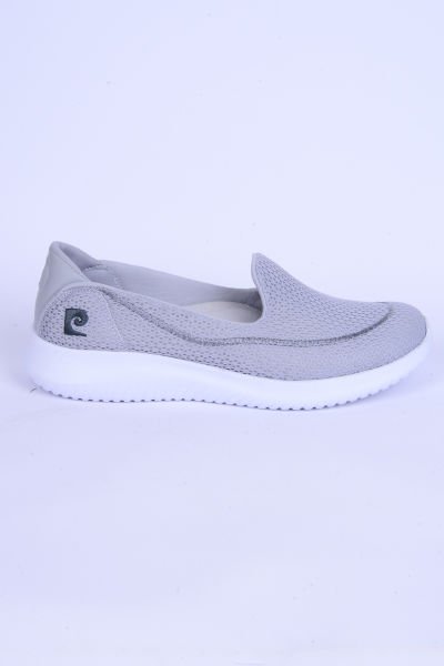 Pierre Cardin 30168 Sneaker Esnek Bağcıksız Ortopedik Taban Gri Günlük Kadın Spor Ayakkabı
