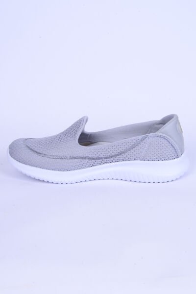 Pierre Cardin 30168 Sneaker Esnek Bağcıksız Ortopedik Taban Gri Günlük Kadın Spor Ayakkabı