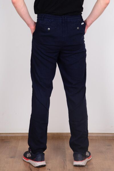 Wrangler W221266410 Chino Lacivert Beli Lastikli Erkek Pantolon