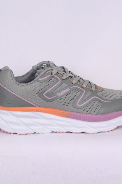 Hummel 900606-1100 TAUCAN Yüksek Taban Fileli Kadın Antrenman Gri Spor Ayakkabısı