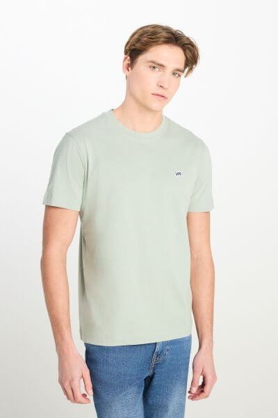 Lee ML60UFQ303 Mint Erkek Bisiklet Yaka Regular Fit T-Shirt