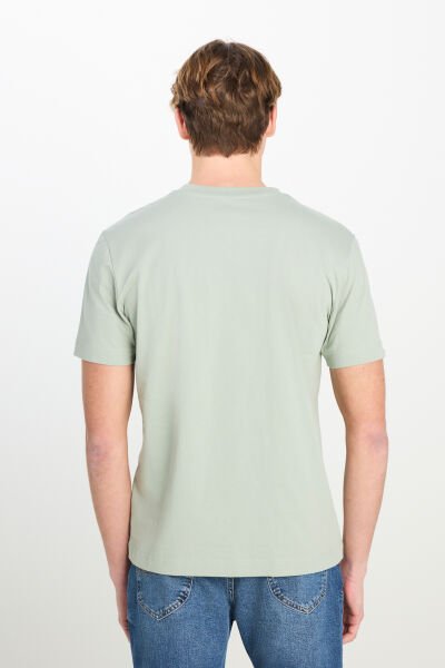 Lee ML60UFQ303 Mint Erkek Bisiklet Yaka Regular Fit T-Shirt