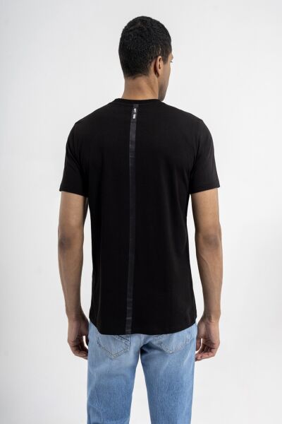 Loft 2035464 Siyah Erkek Regular Fit Bisiklet Yaka  Normal Kesim Vısıonary Yazı Baskılı %100 Pamuk Tşört