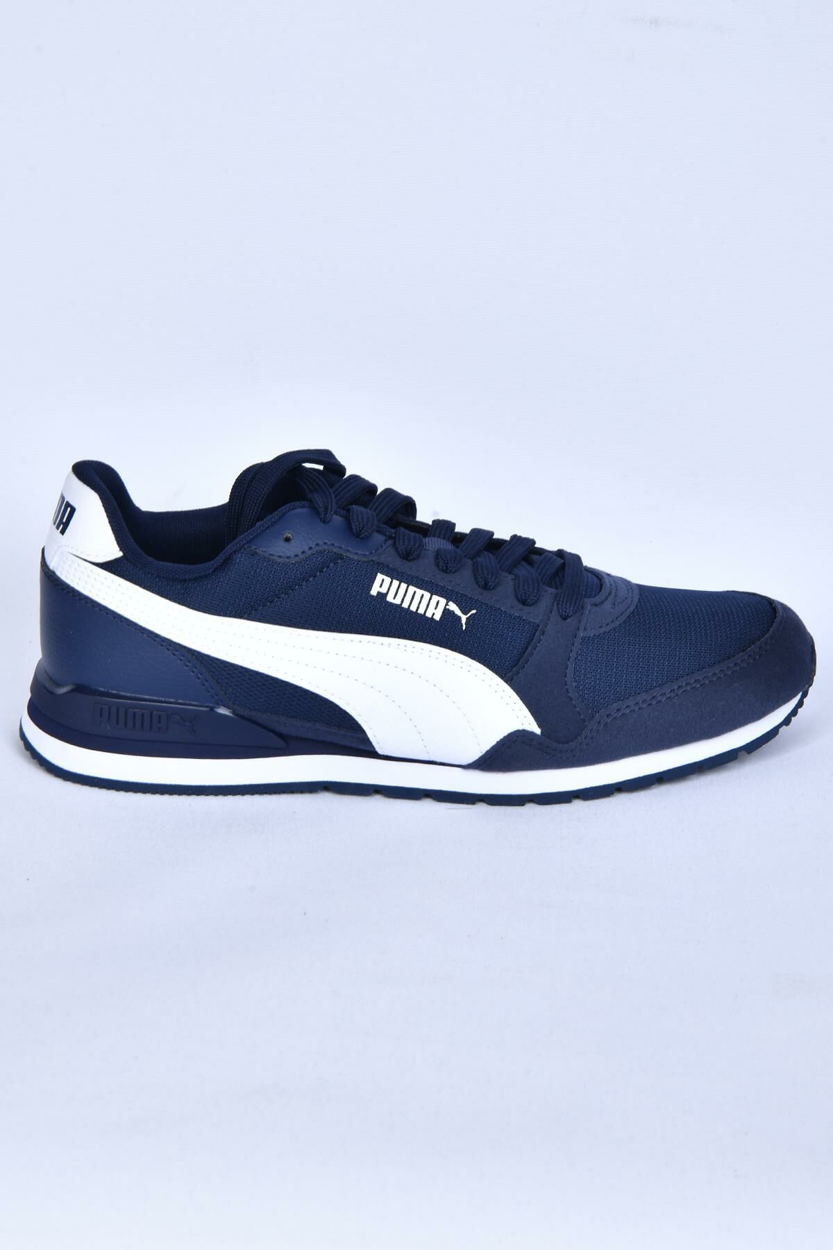 Puma 384640-02 Mesh V2 Lacivert-Beyaz Erkek Spor Ayakkabı