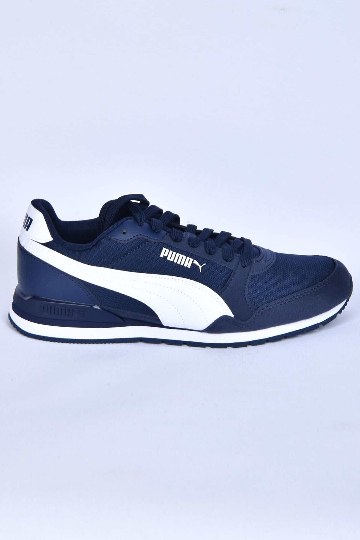 Puma 384640-02 Mesh V2 Lacivert-Beyaz Erkek Spor Ayakkabı