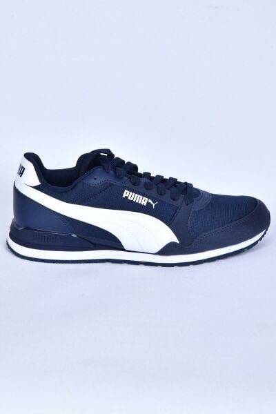 Puma 384640-02 Mesh V2 Lacivert-Beyaz Erkek Spor Ayakkabı