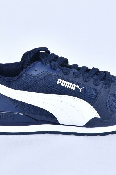 Puma 384640-02 Mesh V2 Lacivert-Beyaz Erkek Spor Ayakkabı