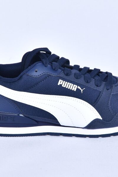 Puma 384640-02 Mesh V2 Lacivert-Beyaz Erkek Spor Ayakkabı
