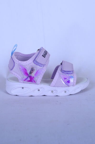 Ayakmod 018129 B Lila Işıklı Kız Çocucğu Sandalet
