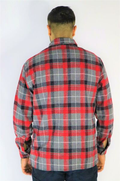 Hnc&Man 19-4635  Erkek Gri Oversize Gömlek