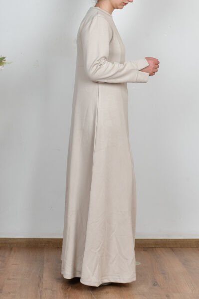 Allday B60192A0 Taş Kadın Yumuşak Dokulu Parçalı Elbise