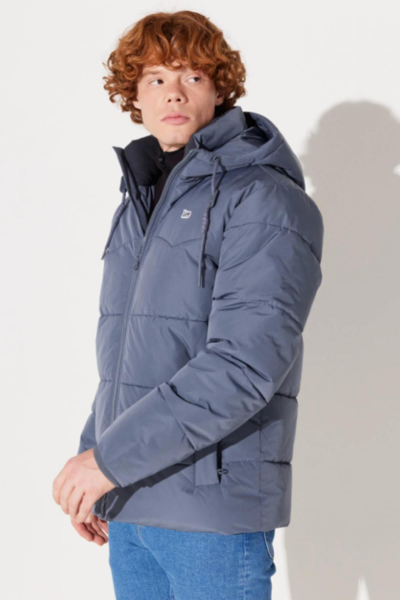 Lee L88BNYA66 Traint Gri Erkek Mont