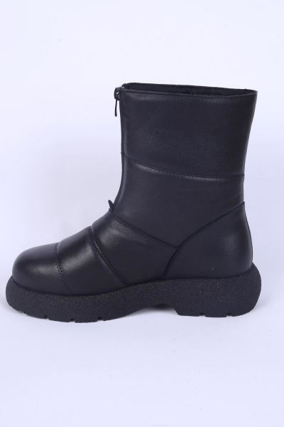 Riccardo Colli Z.235070 Siyah Kadın Deri Bot