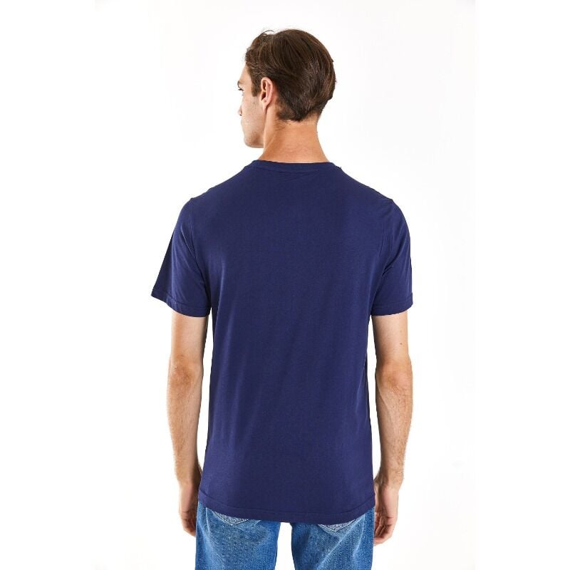 U.S Polo 1827203 Lacivert Erkek Regular Fit Rahat Kesim Bisiklet Yaka Uspa Baskılo %100 Pamuk Tşört