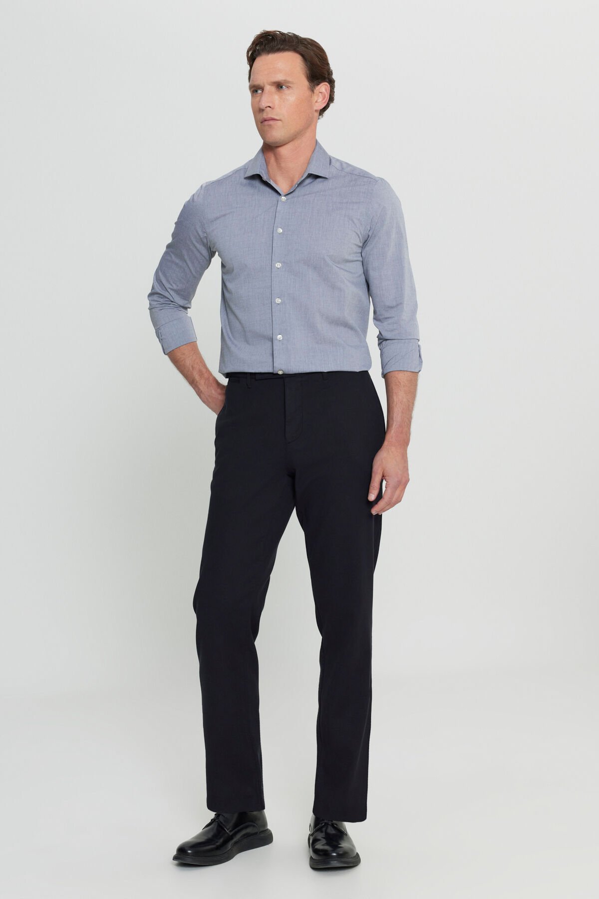 Altınyıldız ACE001252190 Siyah Erkek Normal Bel Normal Paça Comfort Fit Pantolon