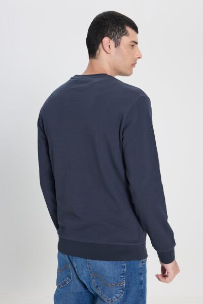 Lee L242502003 Antrasit Erkek Büyük Lee Yazılı İki İplik Sweat