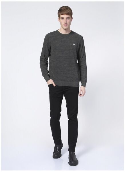 Lee L212149801 Erkek Haki Triko Kazak