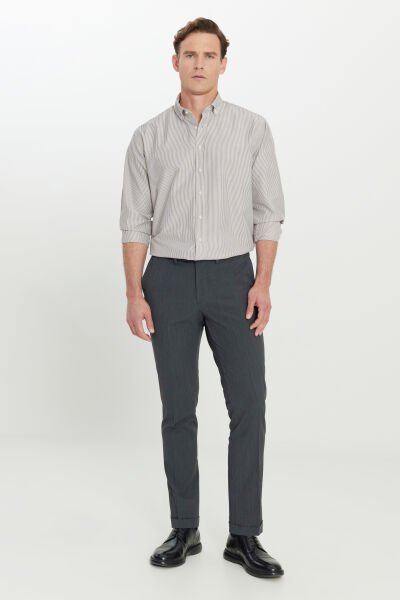Altınyıldız ACE001252193 Antrasit Erkek Slim Fit Esnek Pantolon