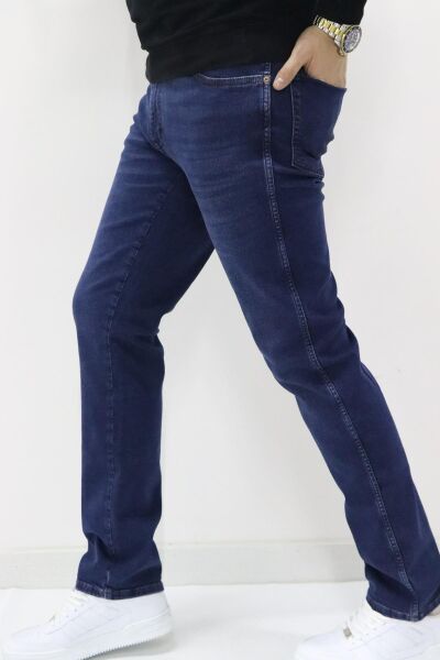 Wrangler W12SCV39X Texas Slim Erkek Lacivert Kot Pantolon