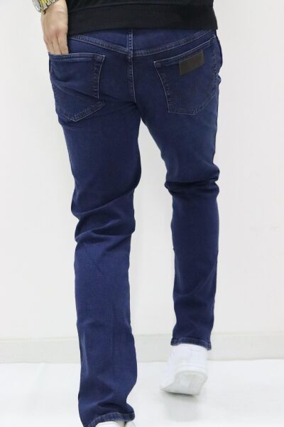 Wrangler W12SCV39X Texas Slim Erkek Lacivert Kot Pantolon
