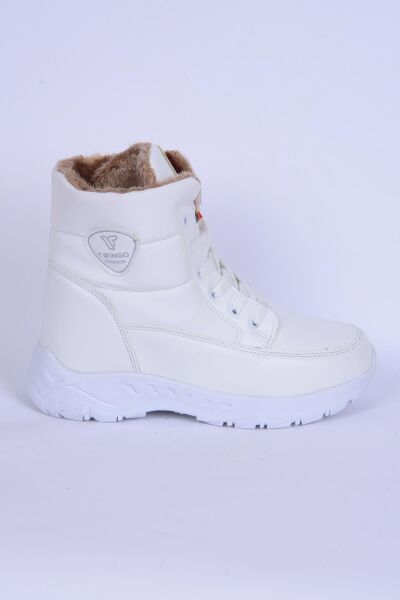 Walkway Parse Z Beyaz Kadın Deri Bot