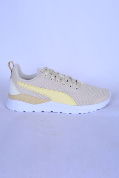 Puma 371128-63 Anzarun Lite Fileli Rahat Ortopedik Taban Esnek Krem Günlük Kadın Spor Ayakkabı